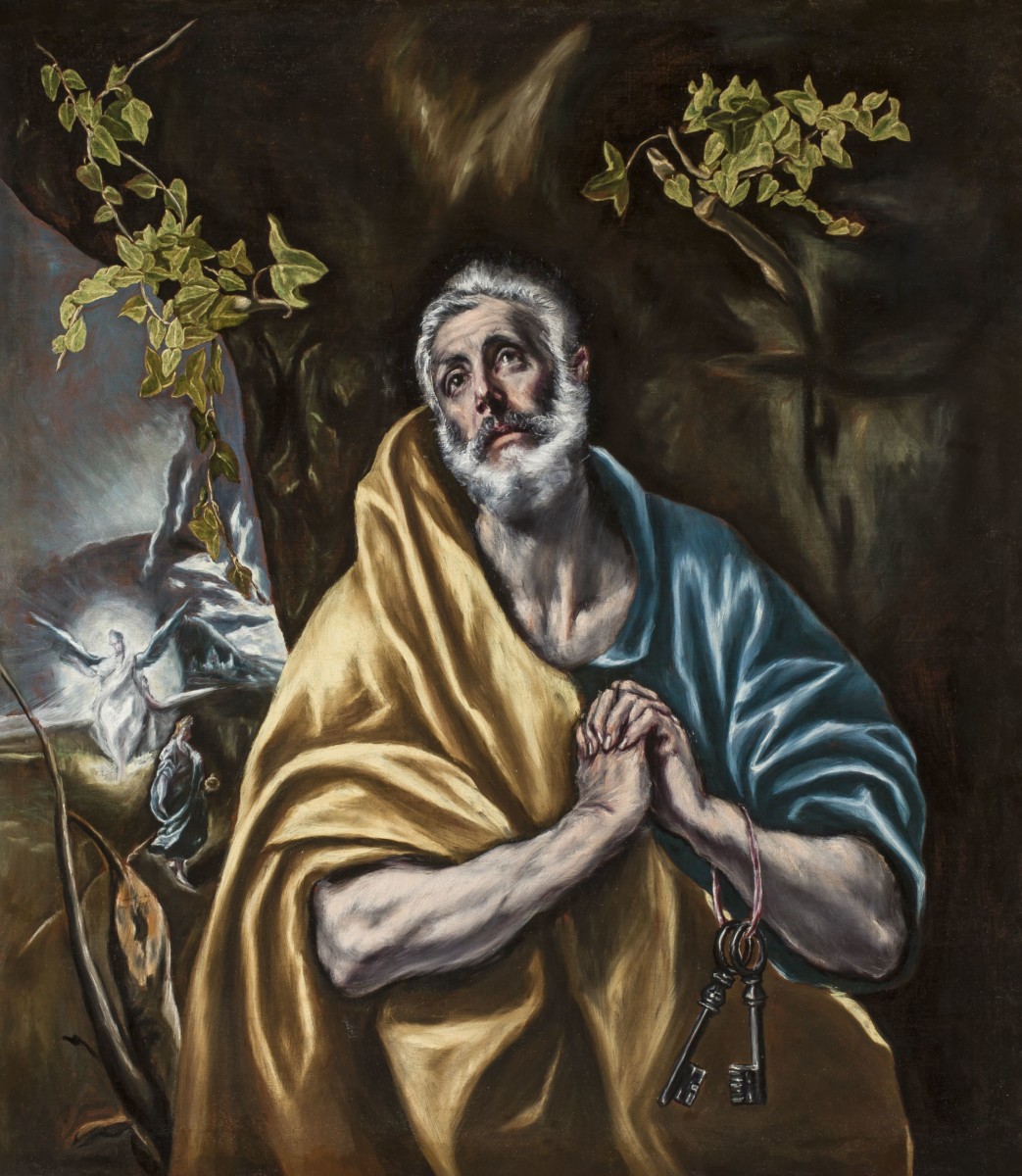 SDMA | ArtStop: El Greco, The Penitent Saint Peter - San Diego Museum 