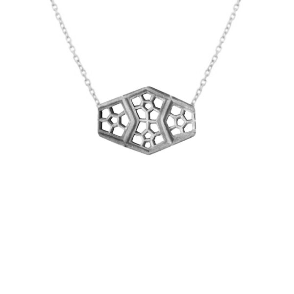 Jali Window Sterling Silver Pendant